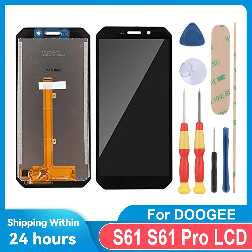 Wyświetlacz LCD FHD+ 6.0 cali + Ekran Dotykowy do DOOGEE S61 S61 Pro