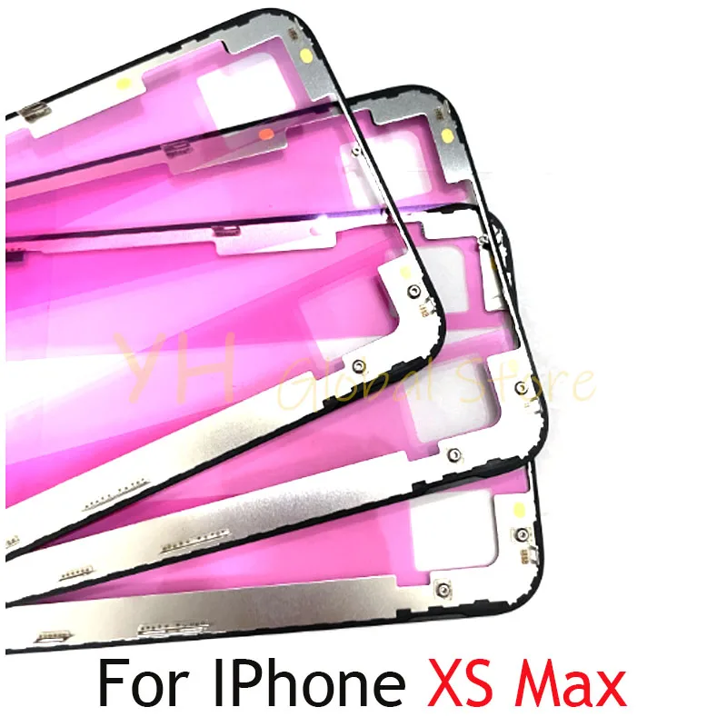 For Apple iPhone X XR XS Max Front Bezel LCD Middle Frame Holder Housing Replacement Repair Parts