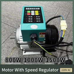 Brushless Permanent Magnet 220V Reduction Motor 1000W 1500W 2000W Pure Copper Coil With Speed Controller