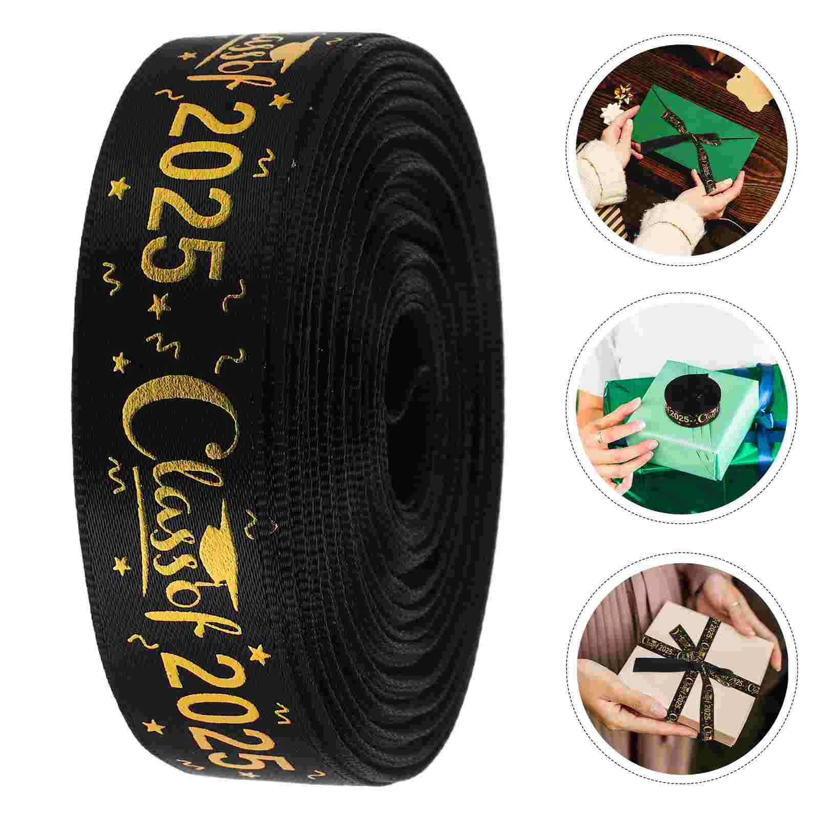 

Cake Graduation Season Ribbon Present Wrap Ribbons Polyester Craft Gift Wrapping