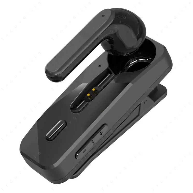 Collar Earphones Bluetooth 5.1 Wireless Headset Business Headset With Mic Sports Ear Hook Lotus One Ear Handsfree Free Shipping