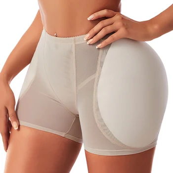 ผู้หญิงสะโพก Enhancer Body Shaper Butt Lifter กางเกงเบาะ Tummy ควบคุมกางเกง Push Up Pads Shapewear กางเกงชุดชั้นใน