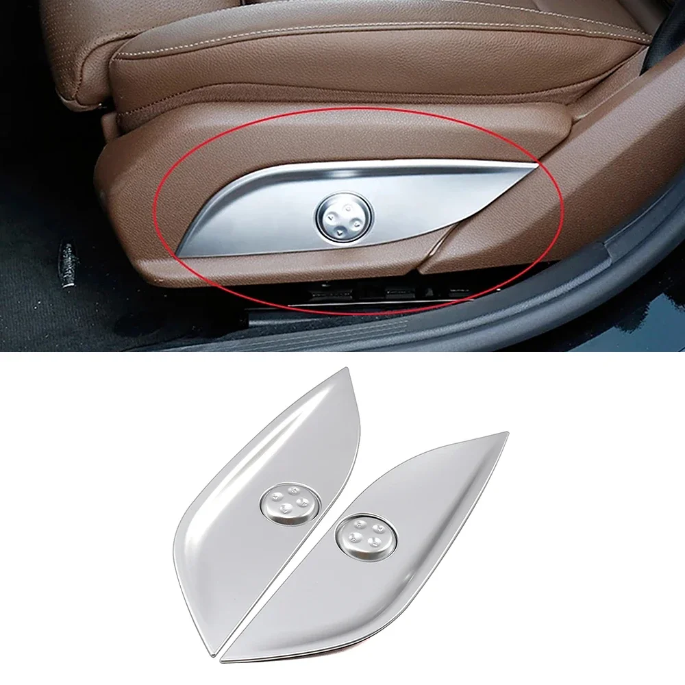 For Mercedes Benz E C GLC CLS W213 W205 X253 W218 Car Styling Interior Refit Seat Adjust Switch Button Cover Panel Trim