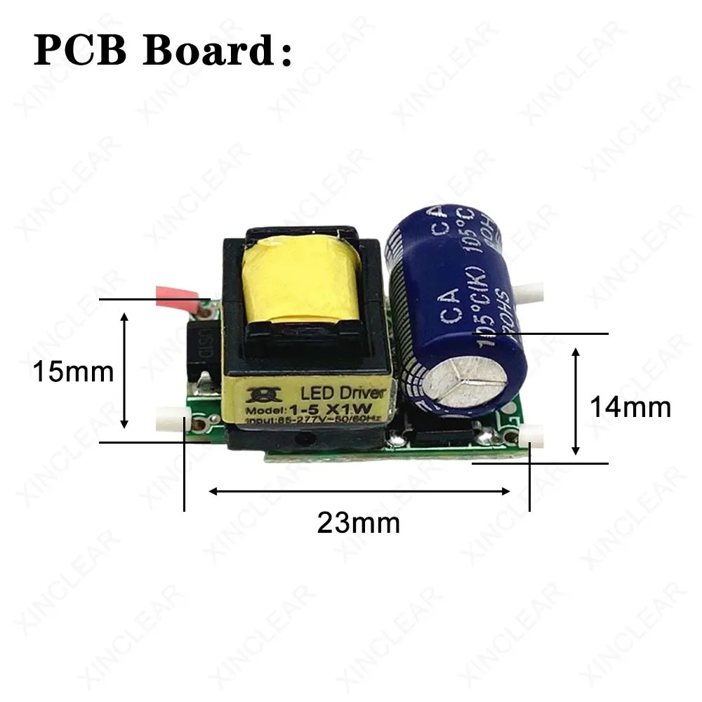 No Flicker LED Driver DC 2-19V 2-17V 2-10V 2-7V 250mA 300mA 420mA 900mA Lighting Transformers For 1W 2W 3W 4W 5W Power Supply