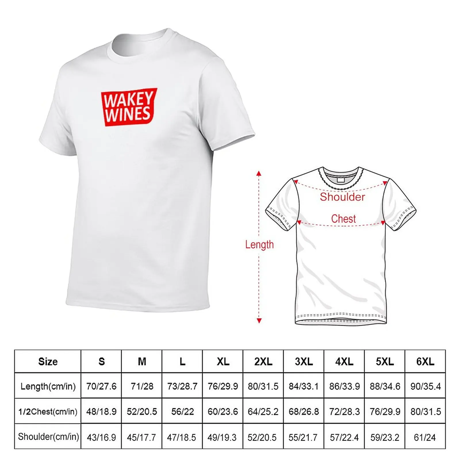 New wakey wines shop T-Shirt plus size t shirts black t shirt quick drying shirt Short sleeve mens graphic t-shirts big and tall