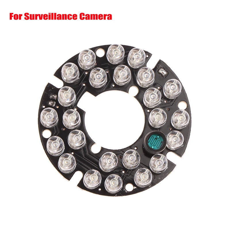 90 Degree CCTV Camera Accessories Infrared Light 24Grain Infrared LED Board For Surveillance Camera Night Vision