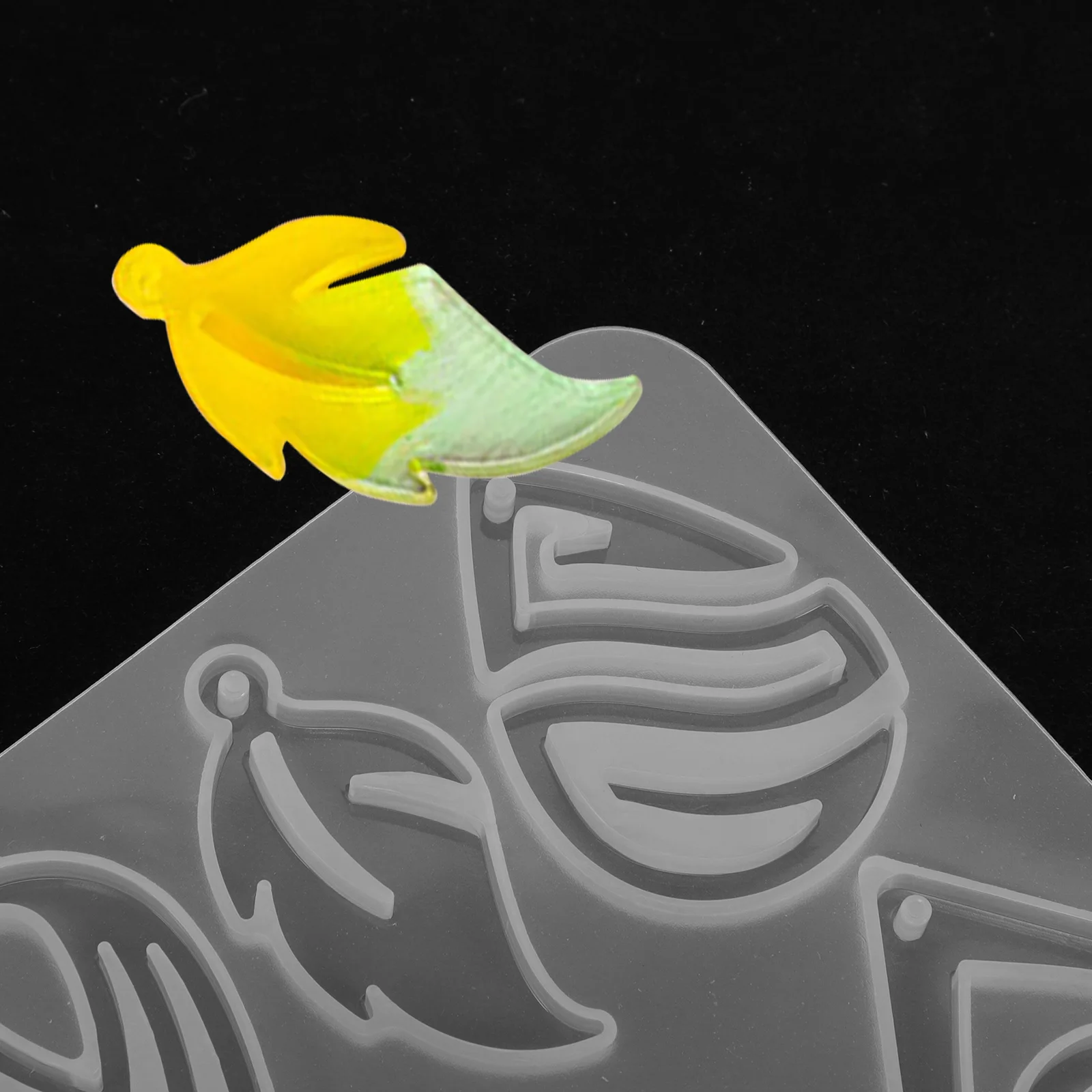 

Pendant Earring Mold Silicone Jewelry Molds for DIY Resin Craft Crystal Epoxy Earrings Reusable Non Stick Easy Clean Different