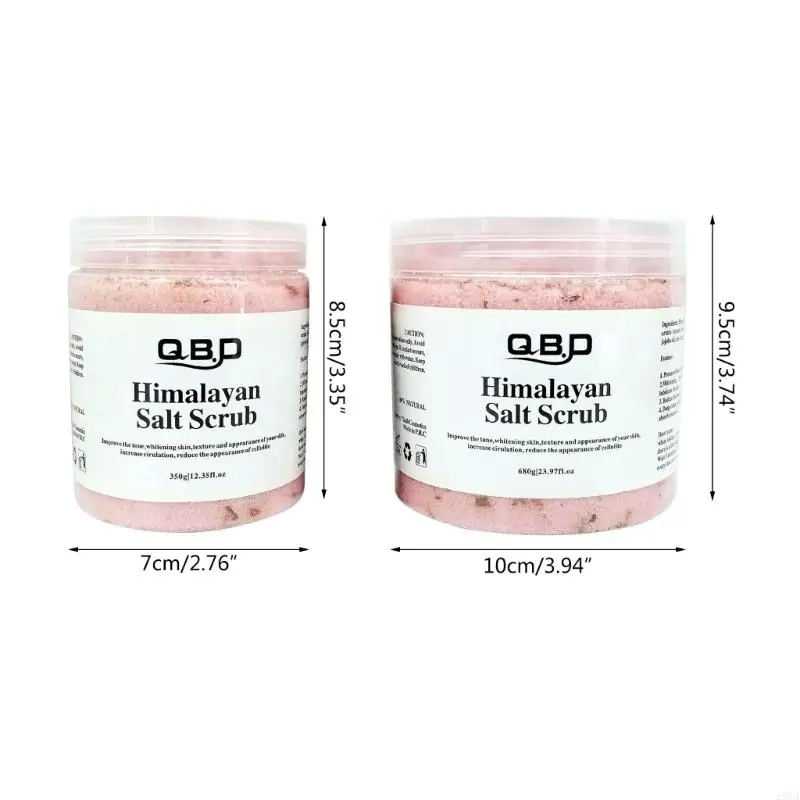 28ta drmeinaier 히말라야 소금 바디 스크럽 천연 각질 제거 소금 스크럽 바디 보습 피부 셀룰 라이트 죽은 피부 흉터