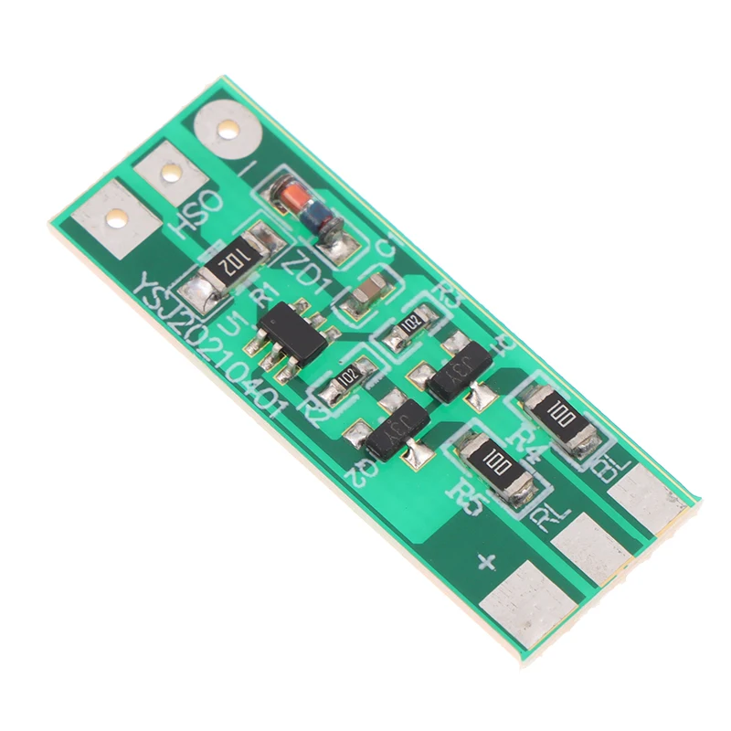 1Pc 3-12V Red Blue Two-color Flashing LED Light Module - Safety Warning Light for Car Model Bicycle Electric Vehicle