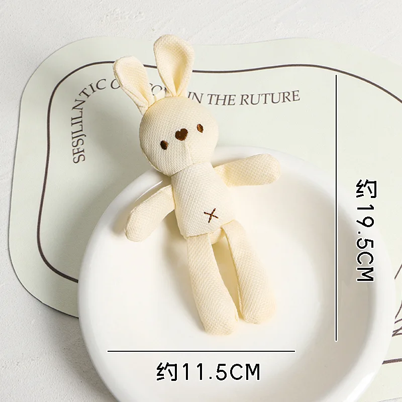 Brooch Pin DIY Accessory Cartoon Fabric Corn Bunny Keychain Bag Charm Pendant Kids Shoes Decoration Mini Lightweight Multicolor