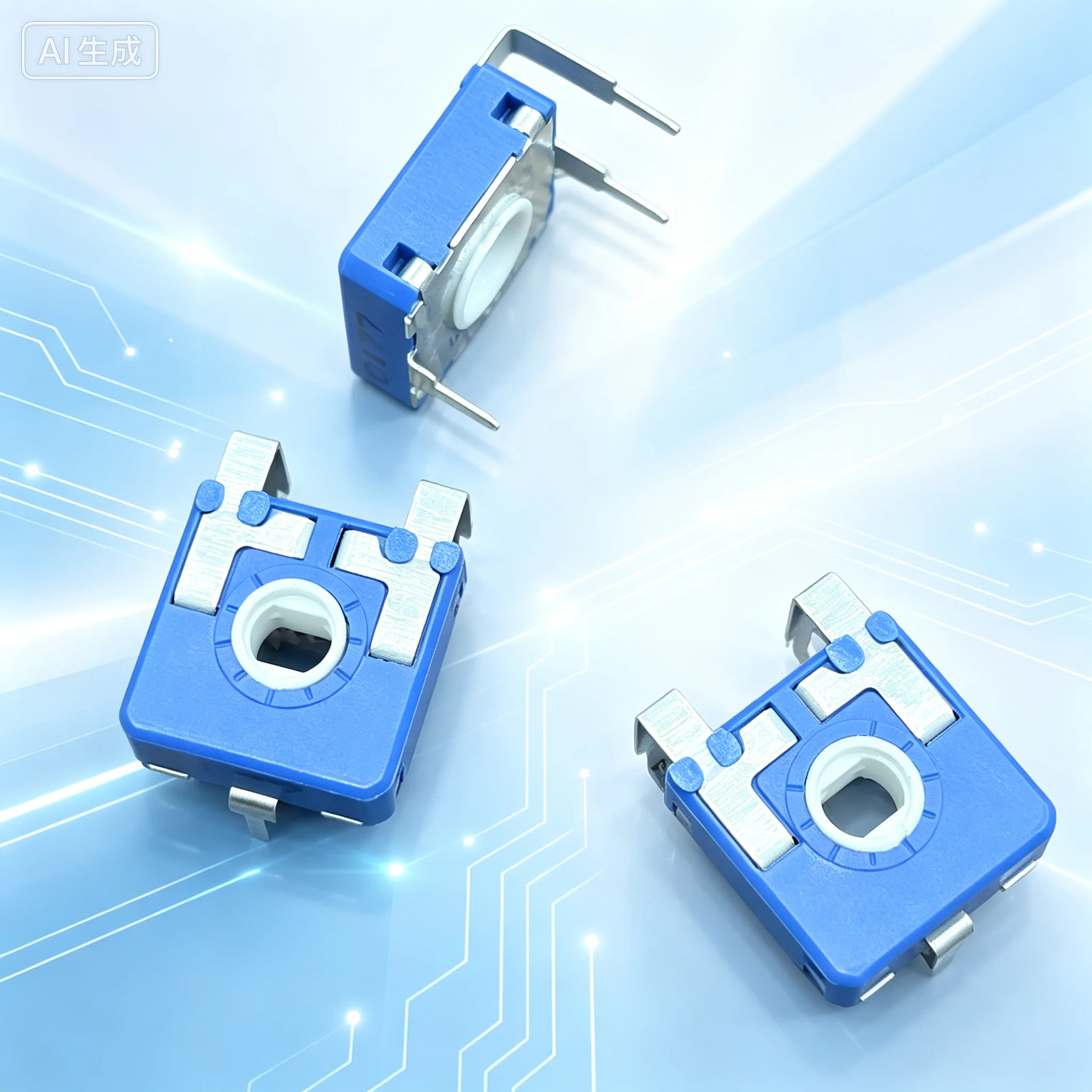 for PT15 Adjustable Resistor,B103 Potentiometer,Wall Boiler Temperature Control Switch,Original Blue & Black  20pcs