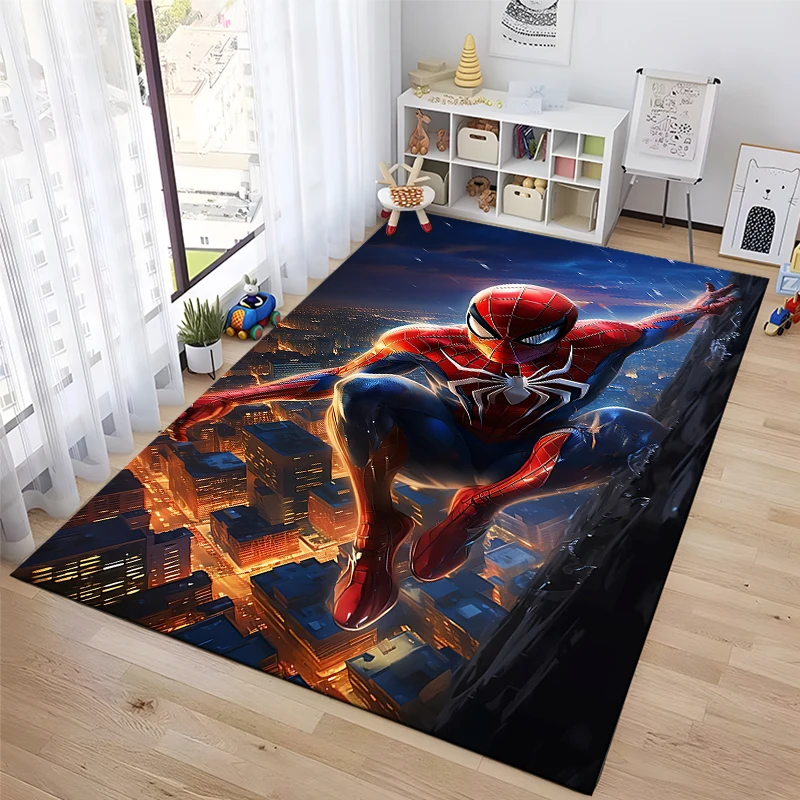 15 Size Disney Spiderman Pattern Rug Carpet for Living Room Bathroom Mat Creative Doormat Carpet for Bedroom Home Decor Коврик