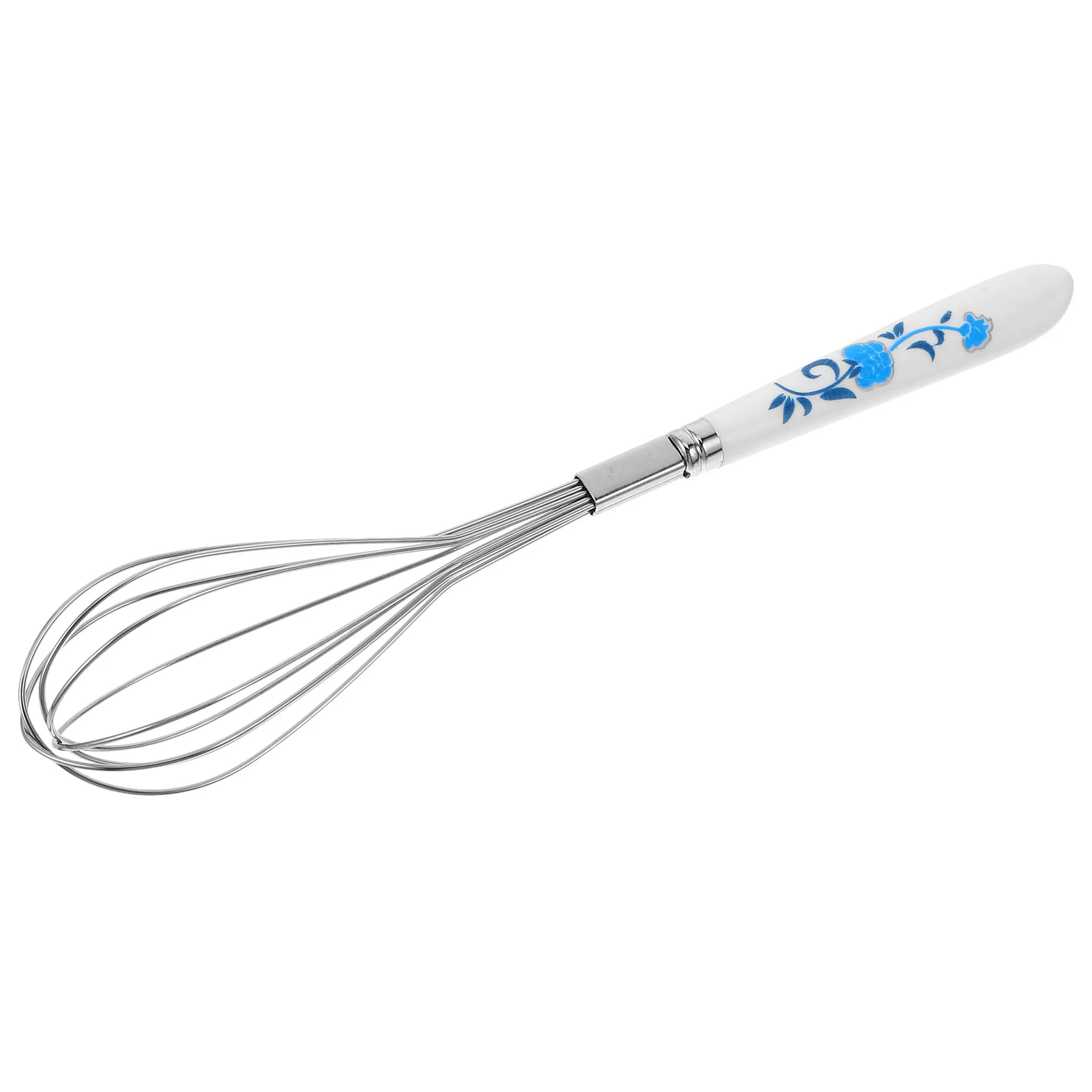 

Stainless Steel Manual Egg Beater Hand Whisk Kitchen Egg Mixer Baking Tool Easy Clean Whisk Cake Tools