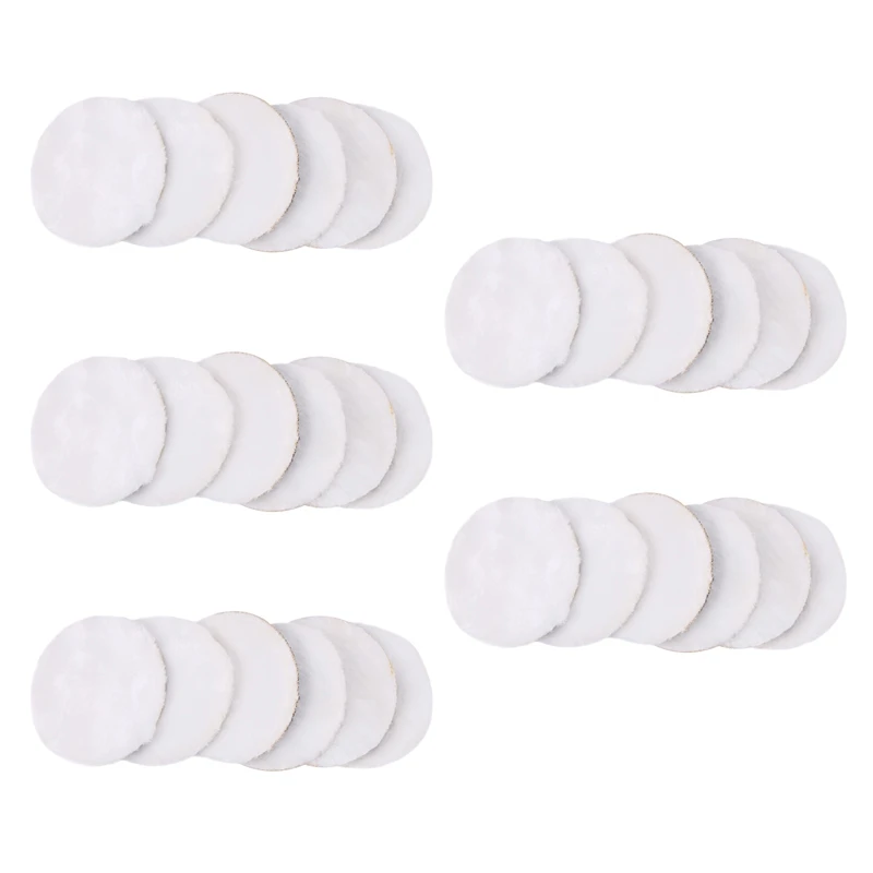 

60Pcs 125Mm Car Polishing Pad 5 Inch Polish Waxing Pads Fiber Polisher Bonnet Car Paint Care