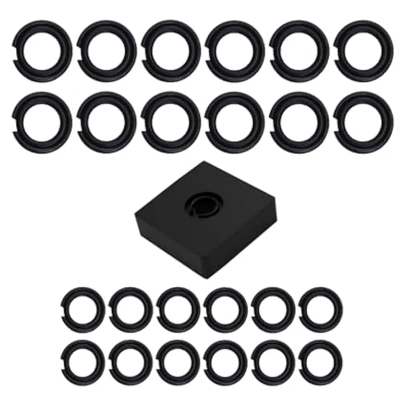 

Надежный (12 + 12 компл.) 1/2 дюйма и 3/8 дюйма. Упорное стопорное кольцо. Зажимное фрикционное кольцо. Инструмент для установки наковальни.