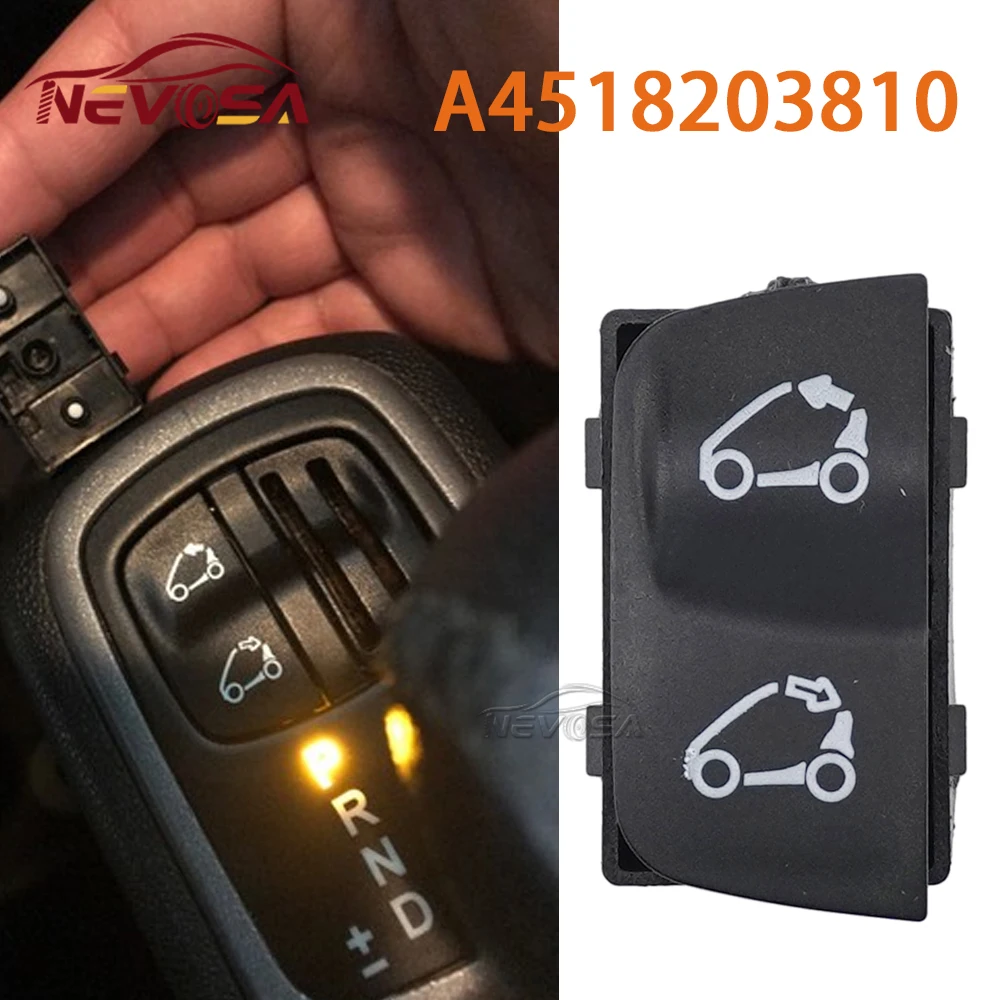 ECO Off Switch Button For Smart 451 Fortwo 2008-2014 Opening Closing Sunroof Convertible Top Switch A4518204410 A4518203810