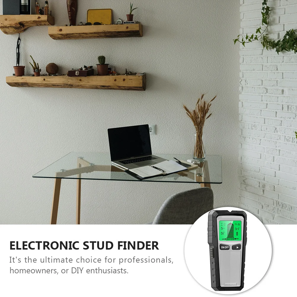 

Wall Scanner Premium Material Home Box Finder Wall LCD Display Audio Alarm