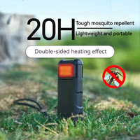 Portable Mosquito Repeller with Rechargeable Battery, Fishing Equipment, Waterproof, Bug Zapper, Camping, 9600mAh, 2in 1, IP65