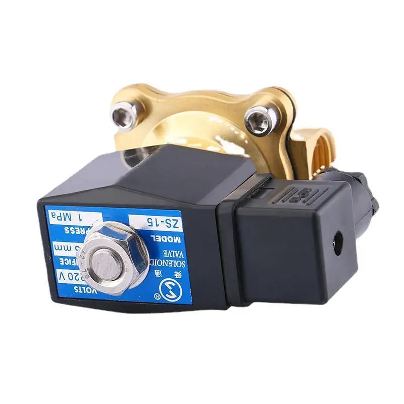 

ZS-25 normally closed electric brass stainless steel water treatment high-pressure and high-temperature resistant solenoid valve