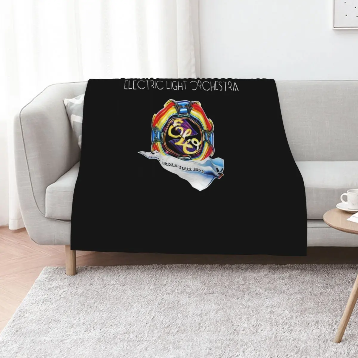 E L Q tour Throw Blanket Furrys Warm Beautifuls Sofa Throw Cute Plaid Soft Plaid Blankets