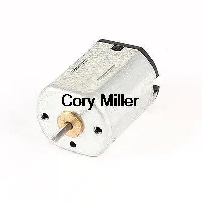 1mm Shaft High Torque Electric Geared Box Motor DC 3V 12000RPM