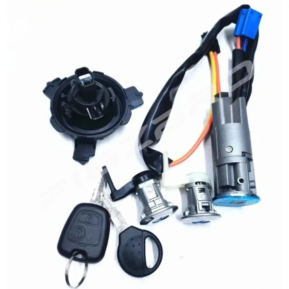 For Peugeot 206 206CC for Citroen C2 4162EW Ignition Lock Fuel Tank Locks Plastic Metal Genuine