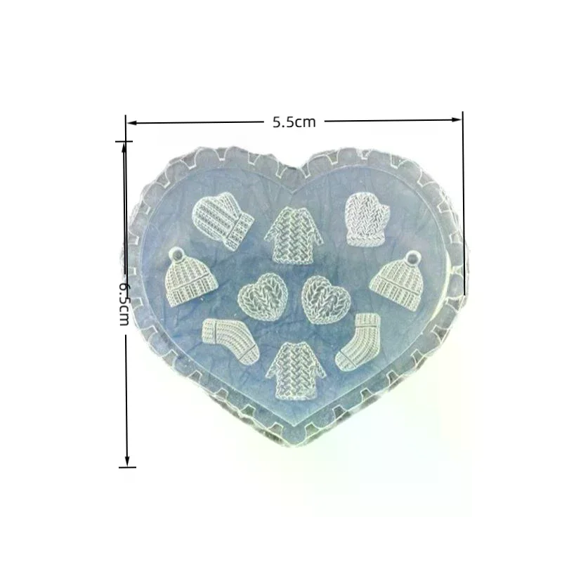 1 قطعة قبعة عيد الميلاد الجوارب البحر قذيفة نجم البحر زهرة الزنبق توليب ثلاثية الأبعاد الاكريليك مسمار قالب مسمار الفن زينة DIY بها بنفسك سيليكون مسمار الفن #5