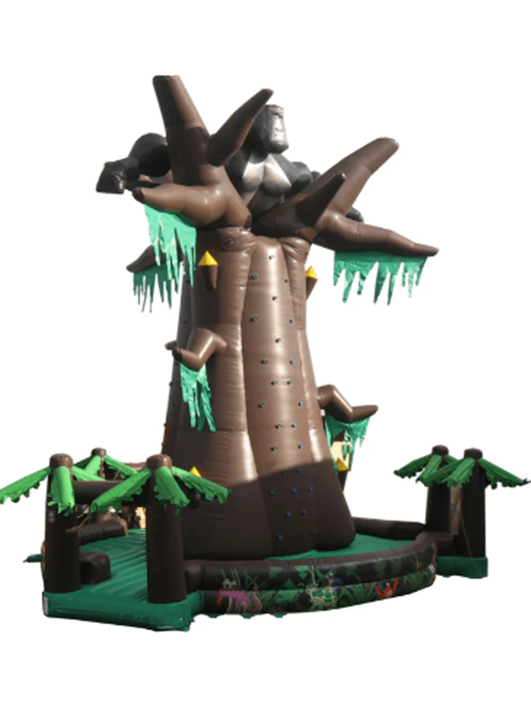 Giant Inflatable Climbing Tree Custom Inflatable Climbing Wall Outdoor Sports Inflatable Climbing Wall