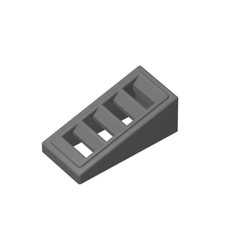 10-шт-moc61409-строительные-блоки-из-мелких-частиц-отдельные-детали-диагональная-плитка-с-сеткой-2x1x2