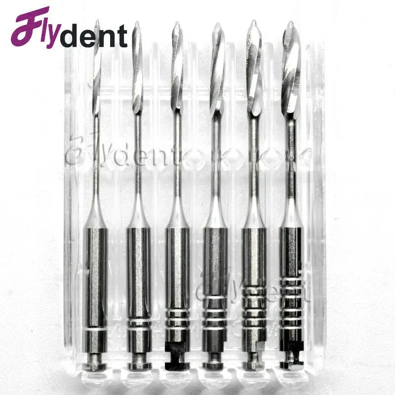 6Pcs/Pack Dental Instrument Peeso Reamers Endodontic Files Reamers Drill Endo Files Peeso Dental Lab Dentist Tools