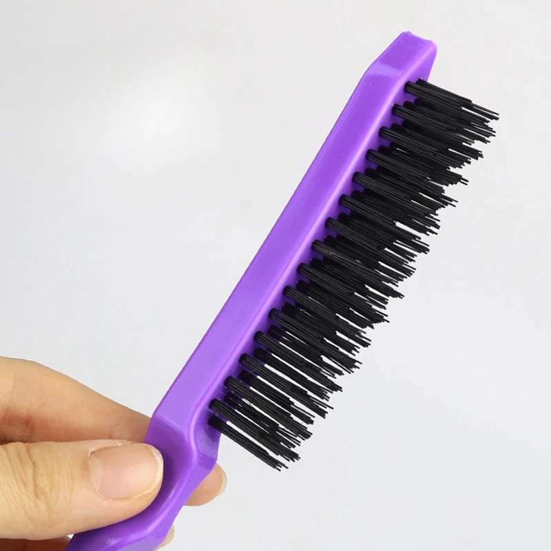 1 Pcs Professional Hair Brushes Comb Teasing Back Combing Hair Brush Slim Line Styling Tools 9 Colors Wholesale Hair Comb