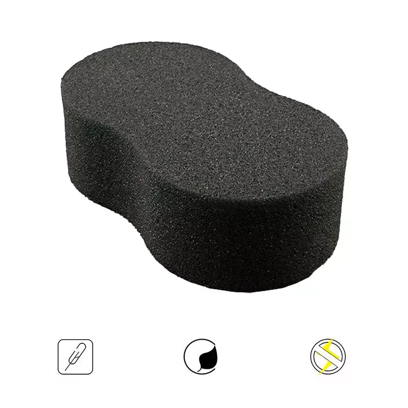 Magic Barber Sponge Hair Brush For Black Sponge Double Sided Hair Curl Weave Hair Salon Sponge Sweeping Brush For Haircuts