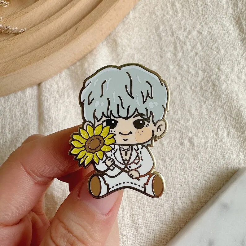 SUNFLOWER JOON Hard Enamel Pin