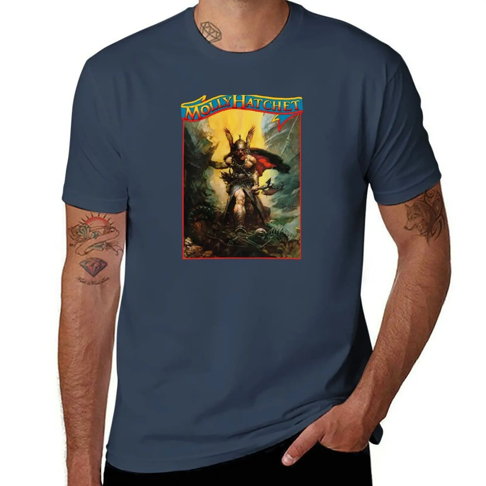 

Molly Hatchet: Flirting With Disaster T-Shirt t shirts with prints t shirts for man pack cotton T-Shirt