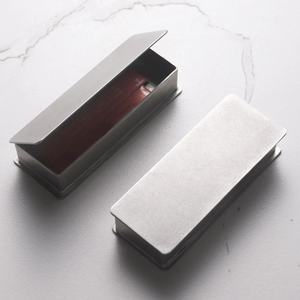 

Retro Toothpick Holder Stainless Steel Dispenser Box for Picks Storage Home Bar KTV HotelVintage Metal Case Kitchen Bar