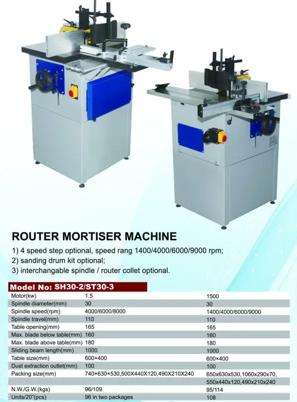Router Mortiser Machine,wood Shaper