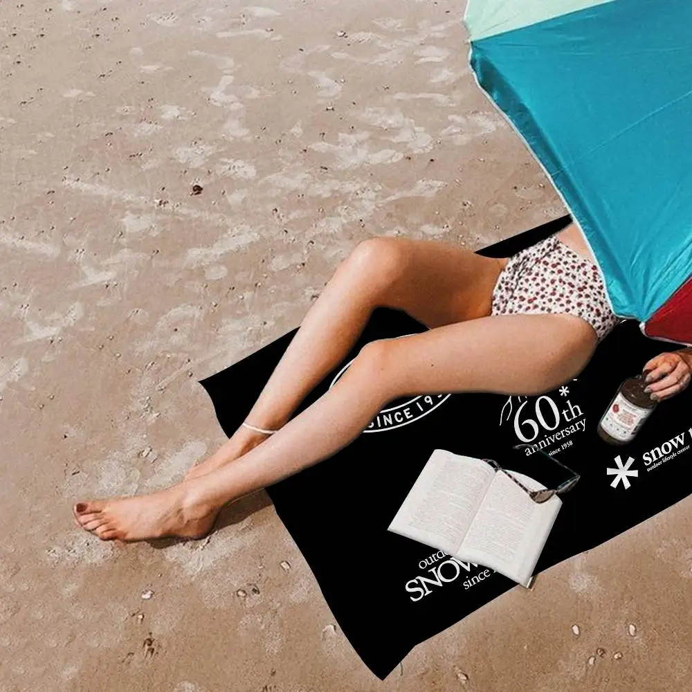 S-Snows COOL Peak Beach Towel Colorful Bath Towels for Girl Microfiber Quick Dry Custom Sand Free Beach Yoga Spa Gym Pool