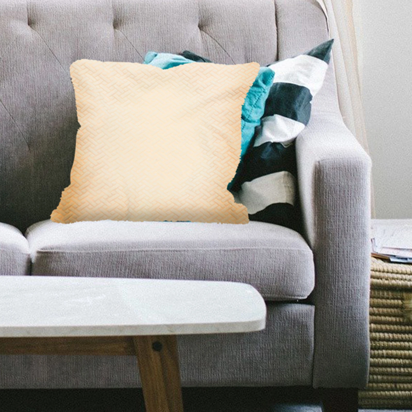 Fleece Pillowcase Covers For Sofa Couch Cushion Multifunctional Soft Decorative Resilient Non-Deformed Reusable Throw
