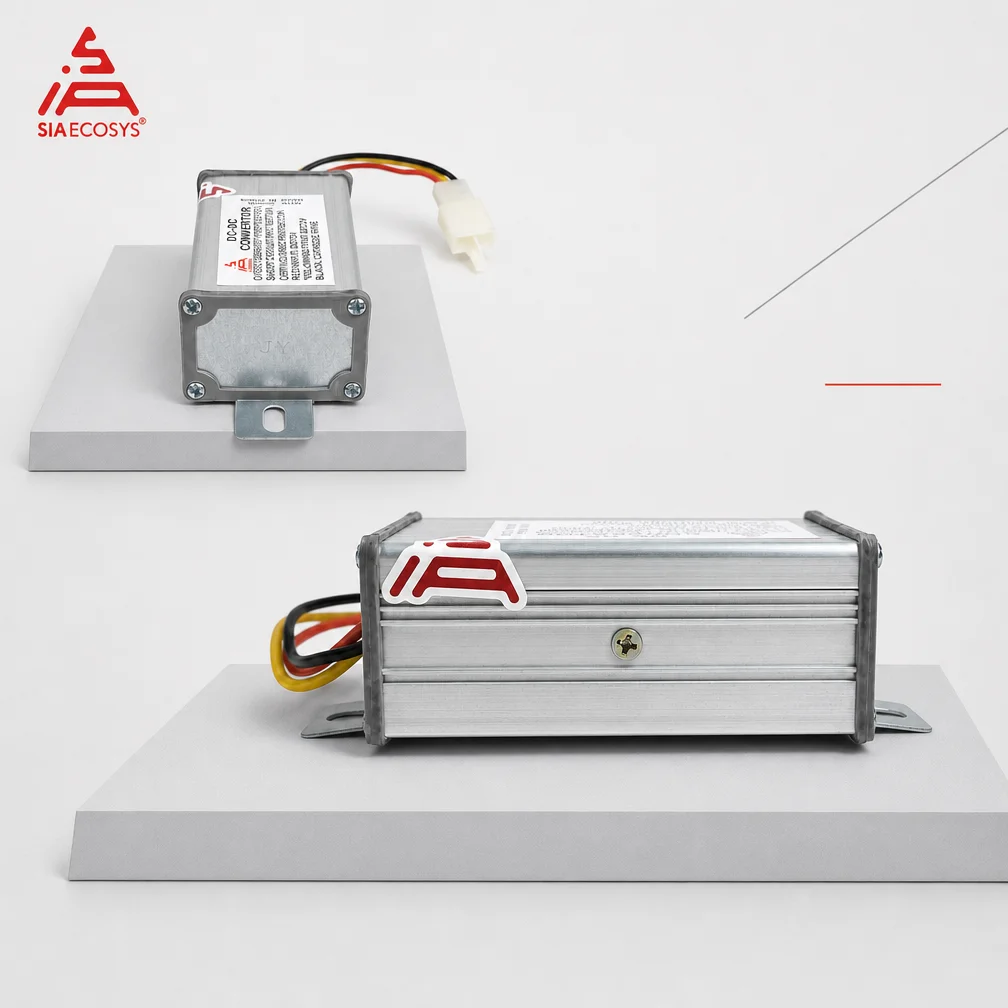 US Warehouse DC Converter Adapter Transformer DC 72V to 12V For Electric Scooter Motorcycle Converter Down Transformer