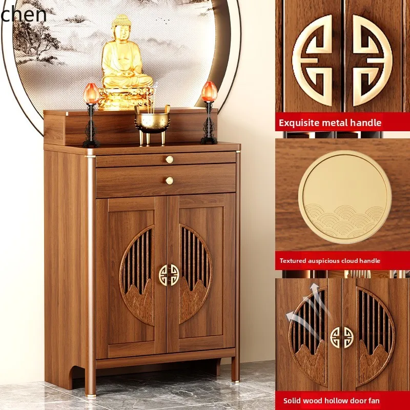 CZ  Altar Table for Worshiping Buddha, Offering Table for Wealth God, Worshiping Bodhisattva, Buddha Cabinet, Offering Table