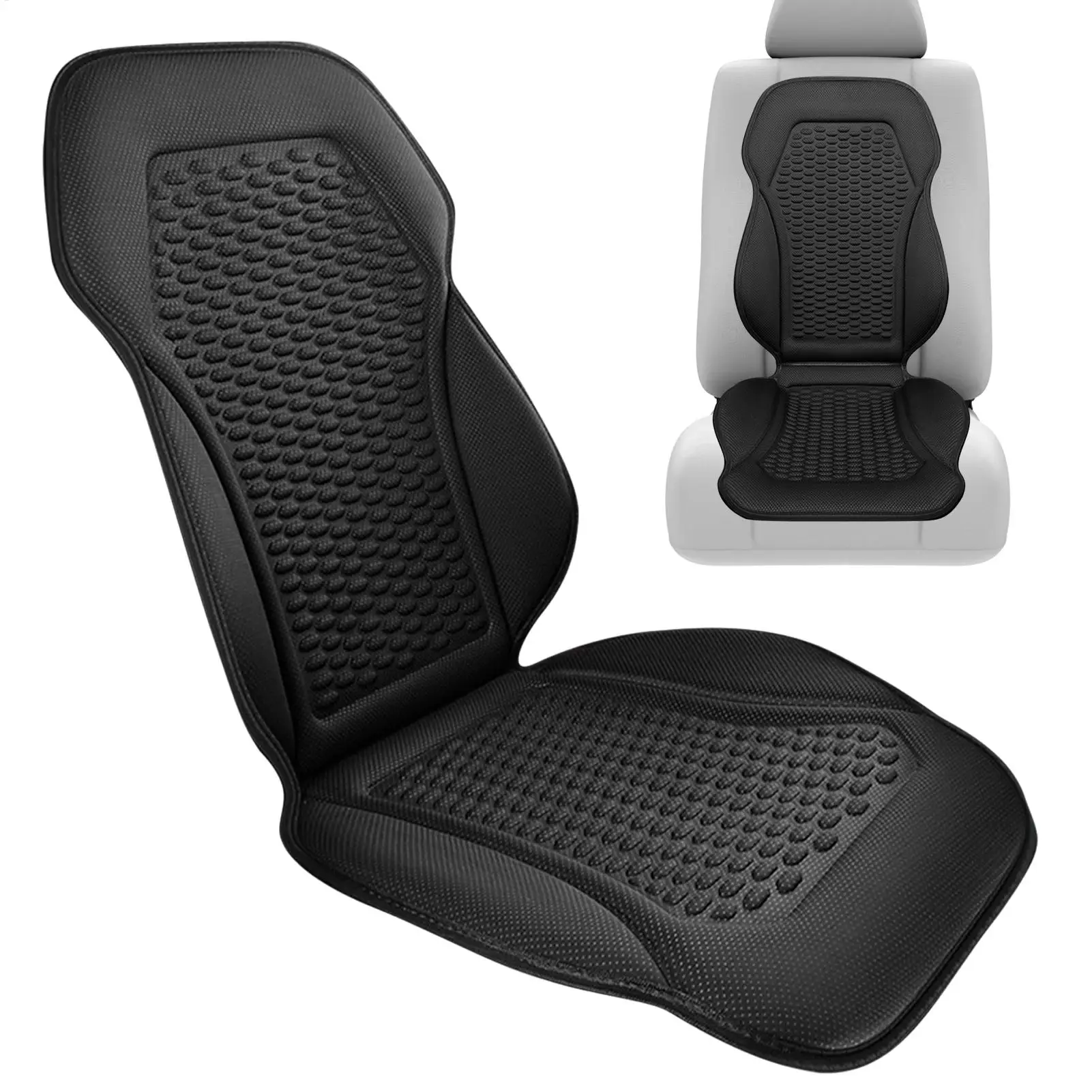 Summer Cooling Car Seat Cover Car Seat Cooler Chair Cushions Breathable Car Seat Covers Non-Slip Summer Breathable Ergonomic