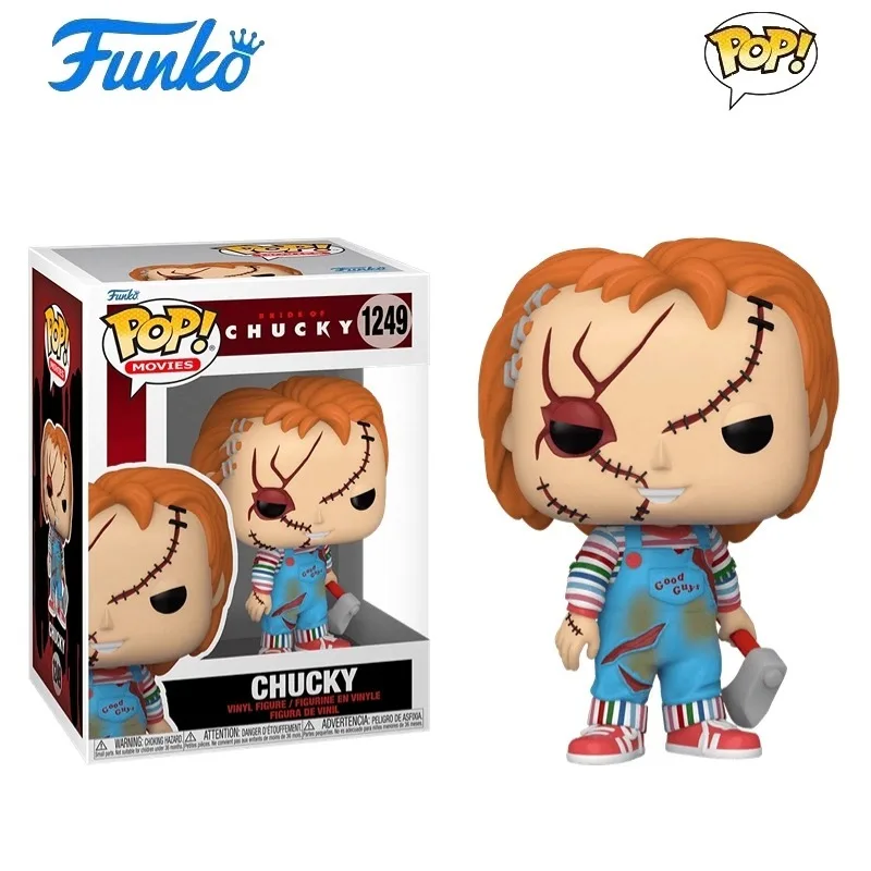 

Funko Pop Original Child's Play Anime Figure Bride of Chucky Tiffany Action Figure Toys for Boys Girls Kids Gift