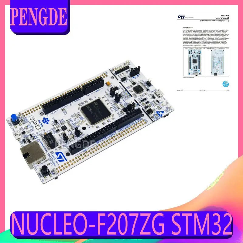 placa-de-desarrollo-de-nucleo-f207zg-stm32-nucleo-144-con-mcu-stm32f207zgt6-compatible-con-conectividad-arduino-st-zio-y-morfo