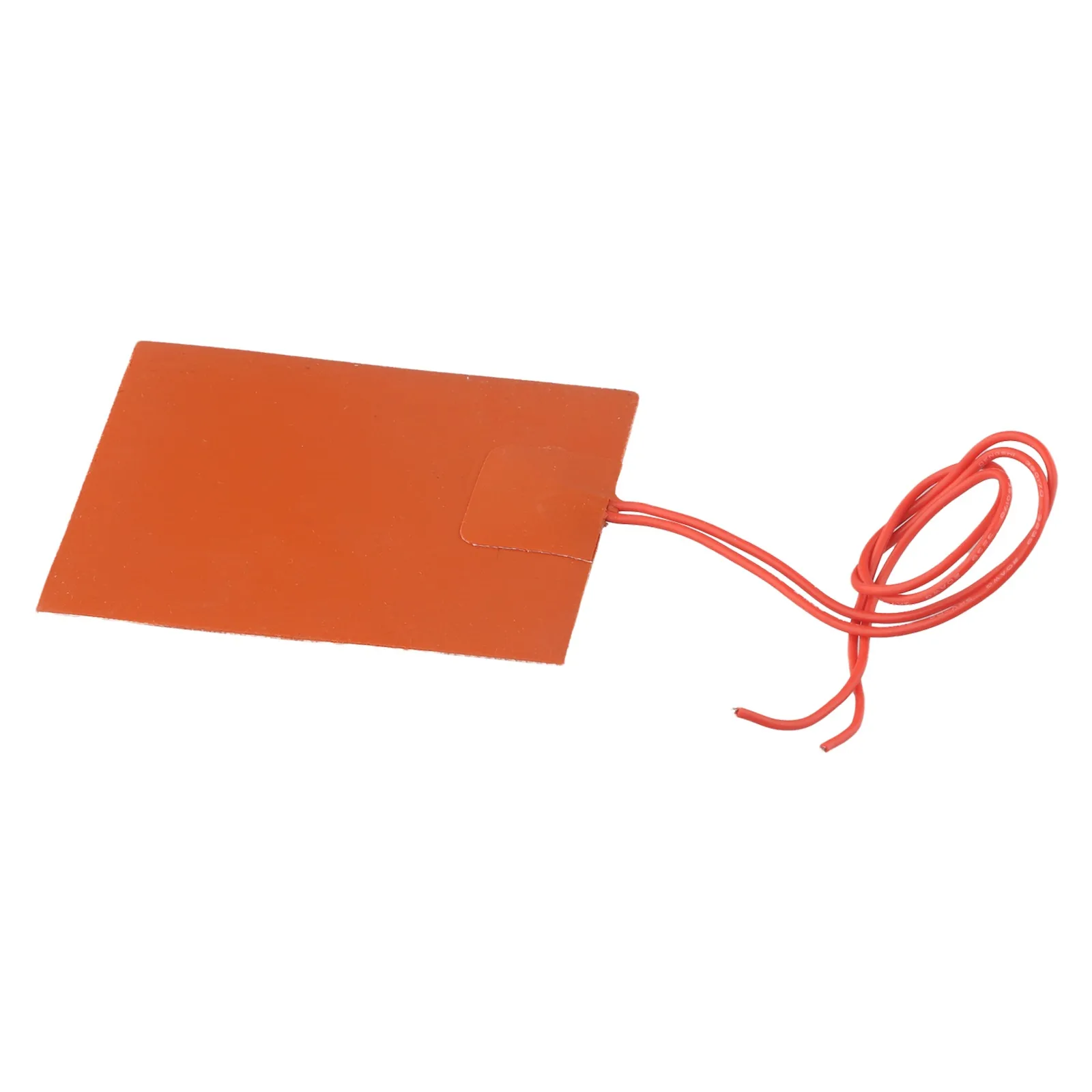 Heated Silicone Rubber Heater Mat Heating Pad For 3D Printer Flexible Waterproof 80x100mm New 2019 High Quality