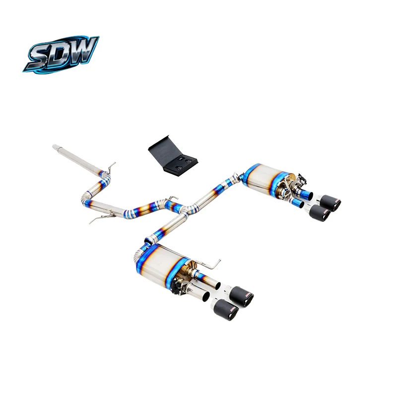 Valvetronic Catback Exhaust System for CC GTI 2.0T Scirocco 1.8T  1.4T  Modified Car