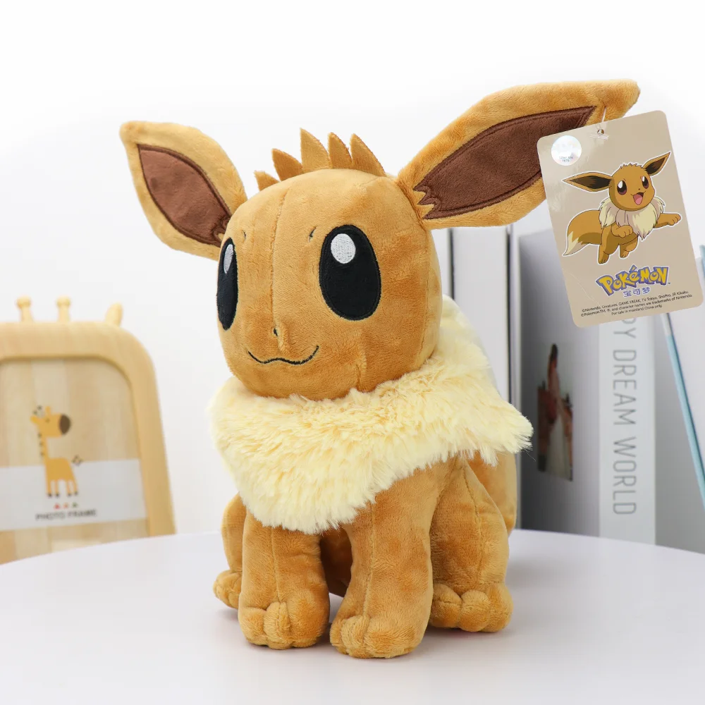 Original Pokemon Eevee Series Plush Toy Glaceon Umbreon Espeon Sylveon Jolteon Leafeon Peluche Stuffed Pocket Monster Doll Gift