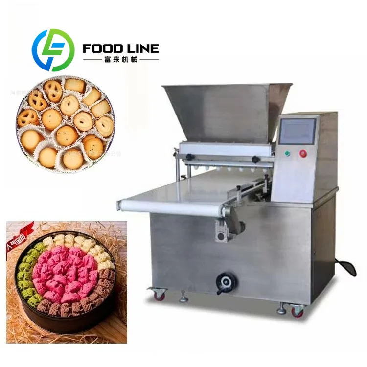 Cookie Making Machine Low Noise Running Motor Creates Quiet Working Environment For Downtown City Central Bakery Kitchens