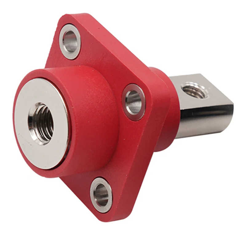 Conector de Terminal de cobre positivo y negativo para baterías de litio, almacenamiento de energía, 200a, Terminal B a través de la pared