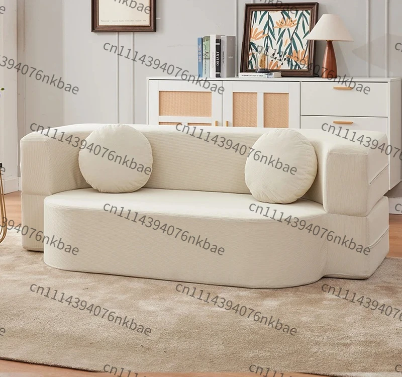 Classic French Boneless Modular Sofa, Retro Glam Compressed Canape Sofa, Universal Living Room & Bedroom Home Furniture