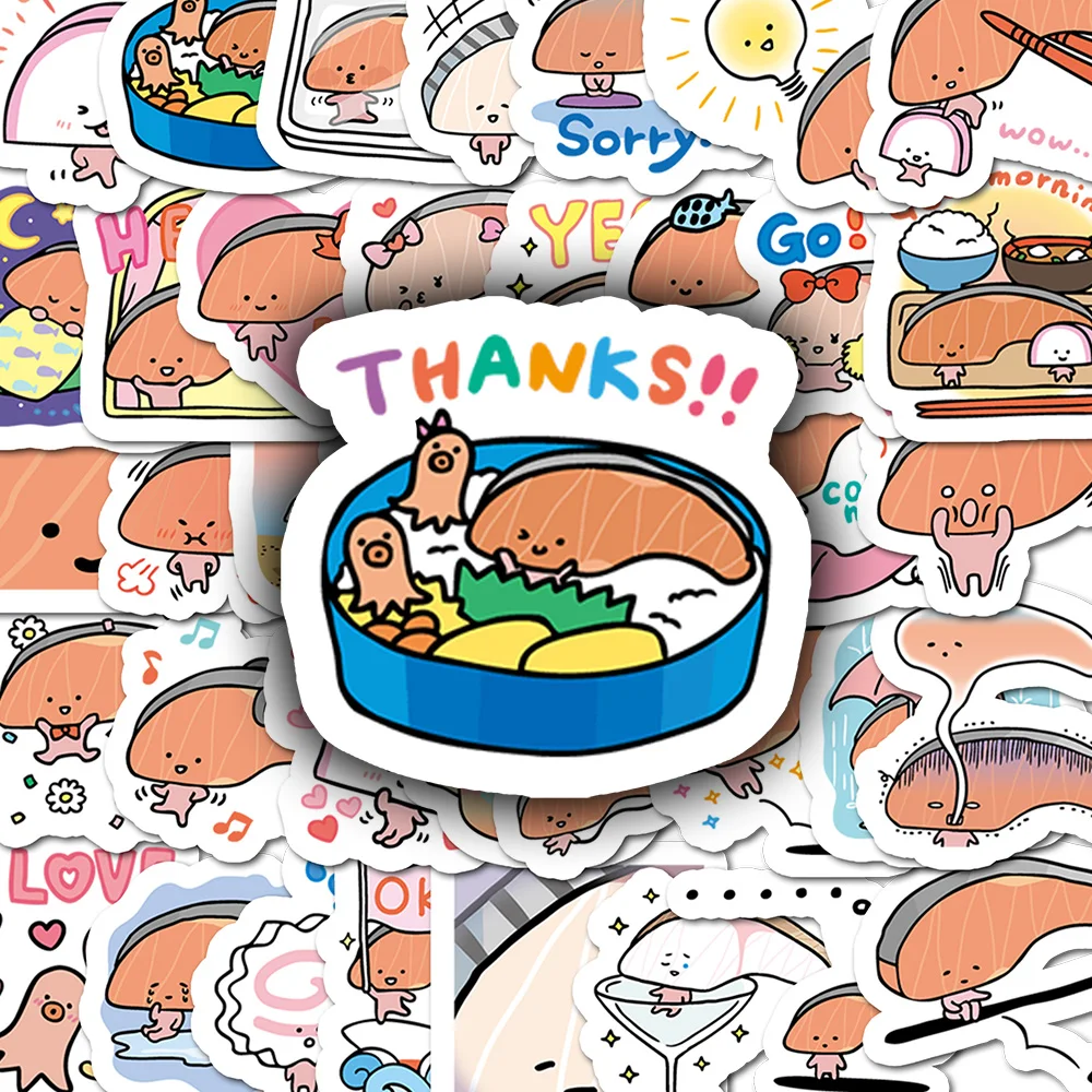 40 Pcs Cartoon KIRIMIchan Stickers Laptop Graffiti Luggage Suitcase Skateboard Phone Cute Sticker Children Decal Gift